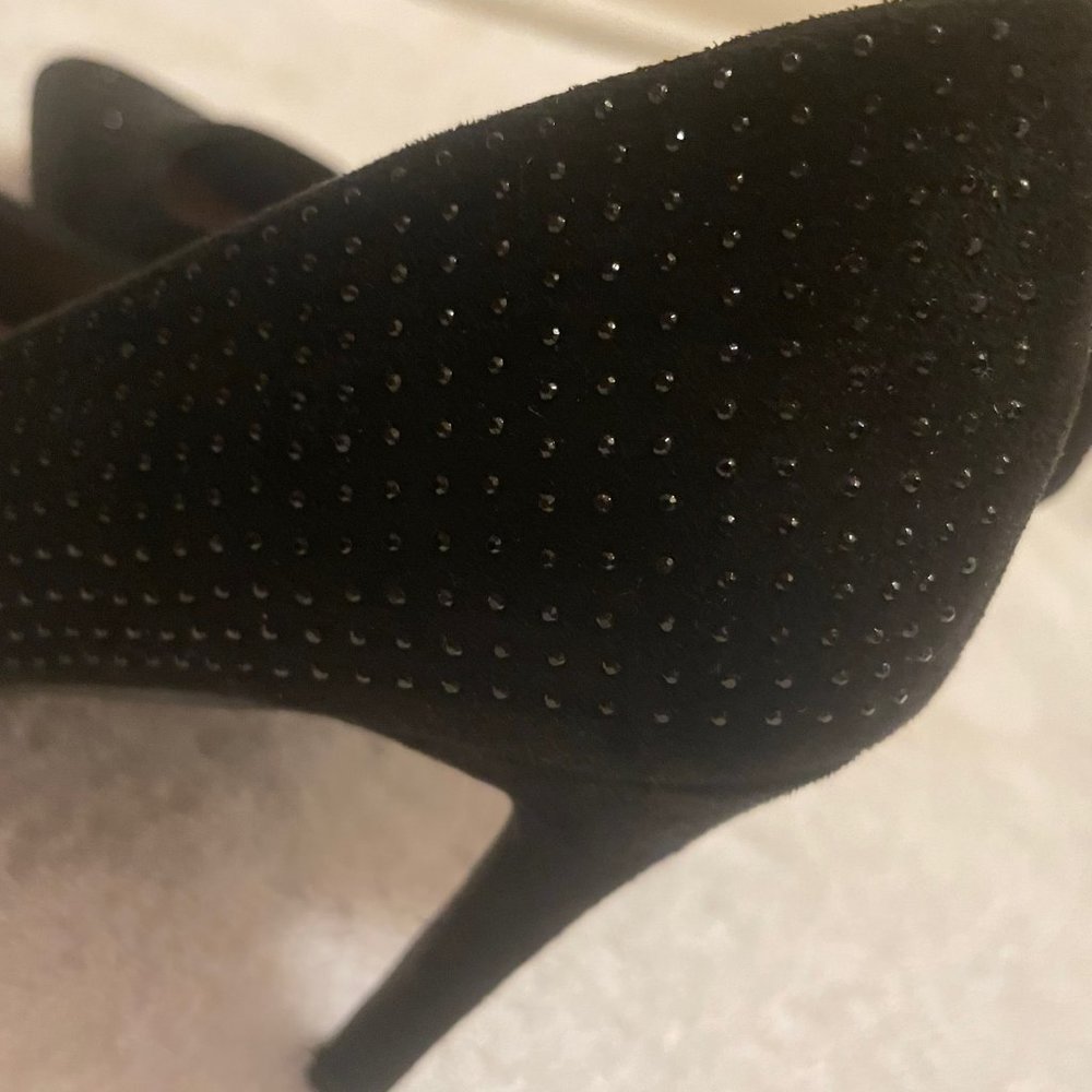Sparkle Bundle Size 8 Studded Stiletto Pumps & Small Sequin Top NWT - Picture 6 of 9